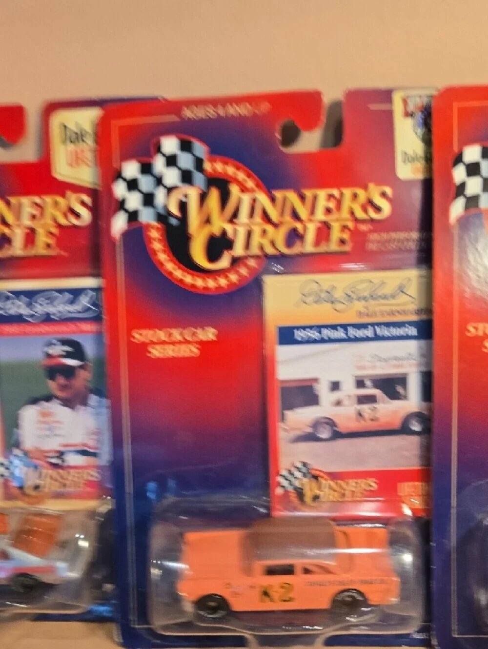 Lot Of 3 Dale Earnharts Winner's Circle Stock Car Series Diecast Cars